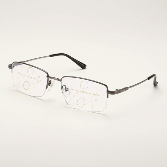 VierraSol | Gafas Progresivas Inteligentes | Tecnología de Lentes ARNO | Ajuste Fotoquímico | Filtro de Luz Azul y UV400 | Recubrimiento Antirreflejo | Multifocal