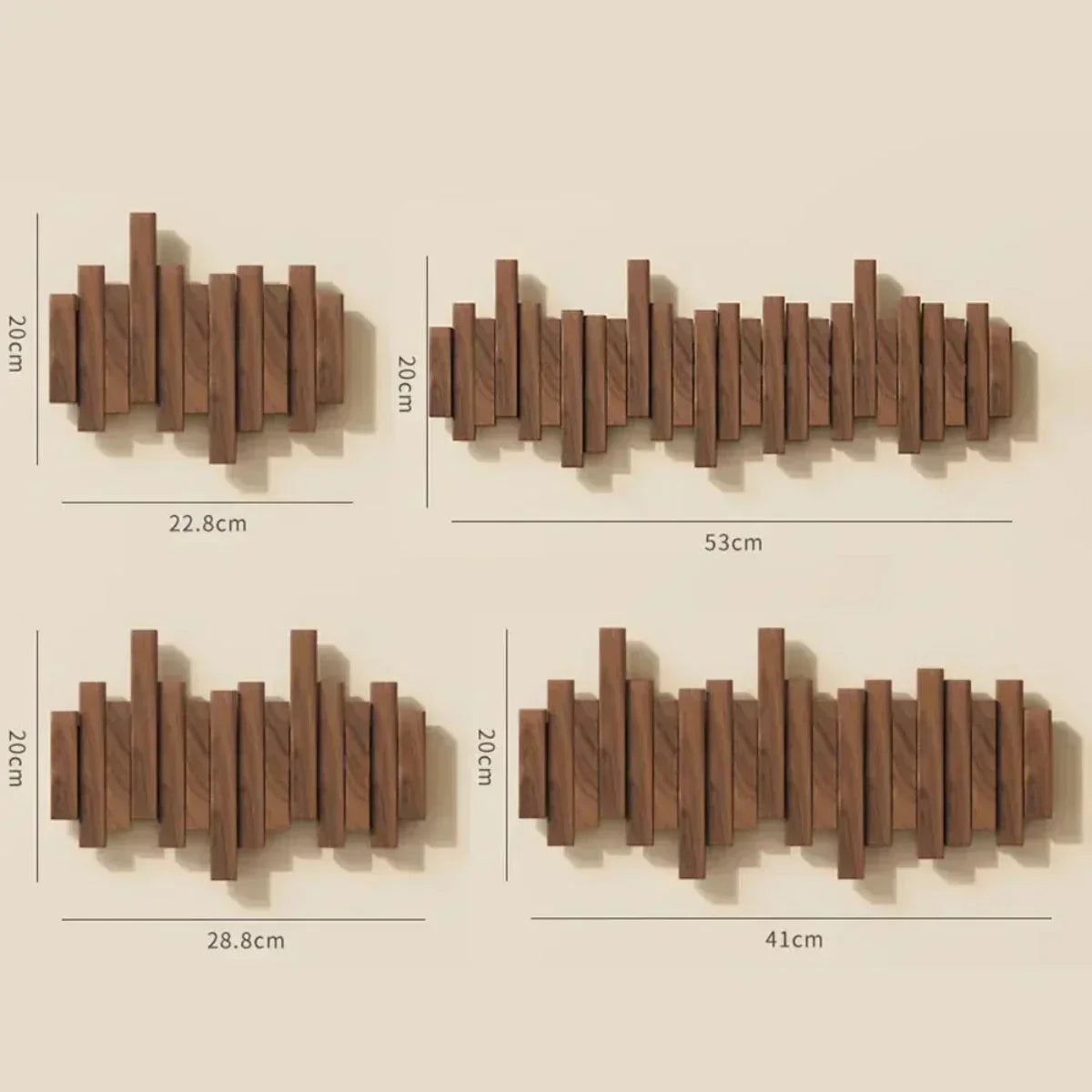 VierraSol | Gancho de Pared Hecho de Madera de Piano