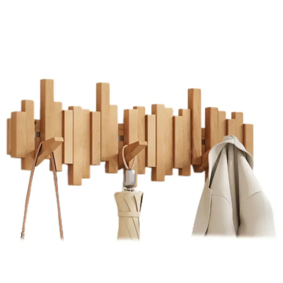 VierraSol | Gancho de Pared Hecho de Madera de Piano