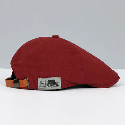 VierraSol | Gorra plana para hombres con correa ajustable