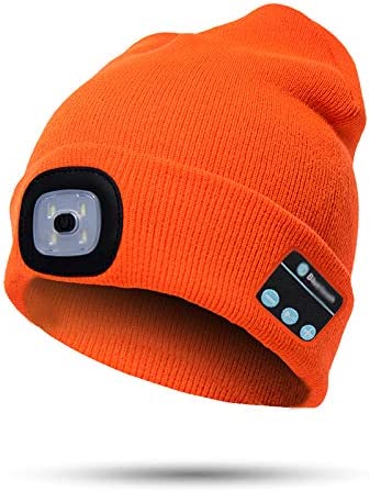 VierraSol | Gorro Beanie Bluetooth con Luz y Auriculares Inalámbricos