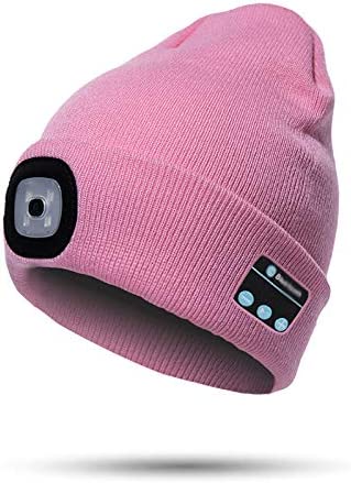 VierraSol | Gorro Beanie Bluetooth con Luz y Auriculares Inalámbricos