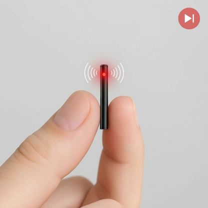 VierraSol | Grabadora de Voz Miniatura – Pequeña, Discreta y Poderosa Captura de Audio | Perfecta para Grabación Sigilosa y Activación por Voz