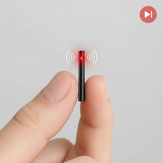 VierraSol | Grabadora de Voz Miniatura – Pequeña, Discreta y Poderosa Captura de Audio | Perfecta para Grabación Sigilosa y Activación por Voz