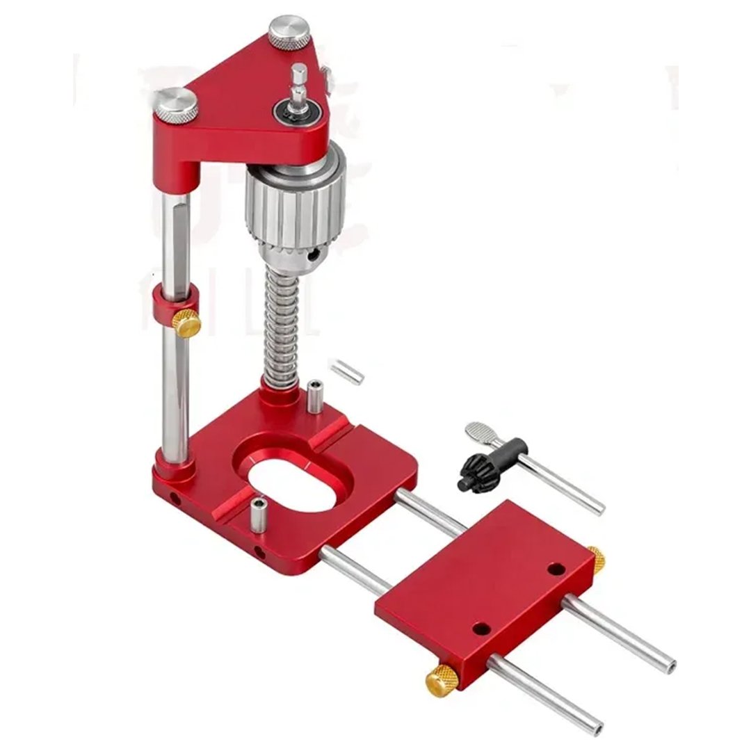 VierraSol | Guía de Taladro para Taladros Portátiles - Jig de Carpintería Portátil y Ajustable