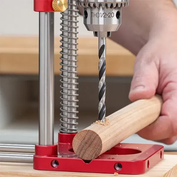 VierraSol | Guía de Taladro para Taladros Portátiles - Jig de Carpintería Portátil y Ajustable