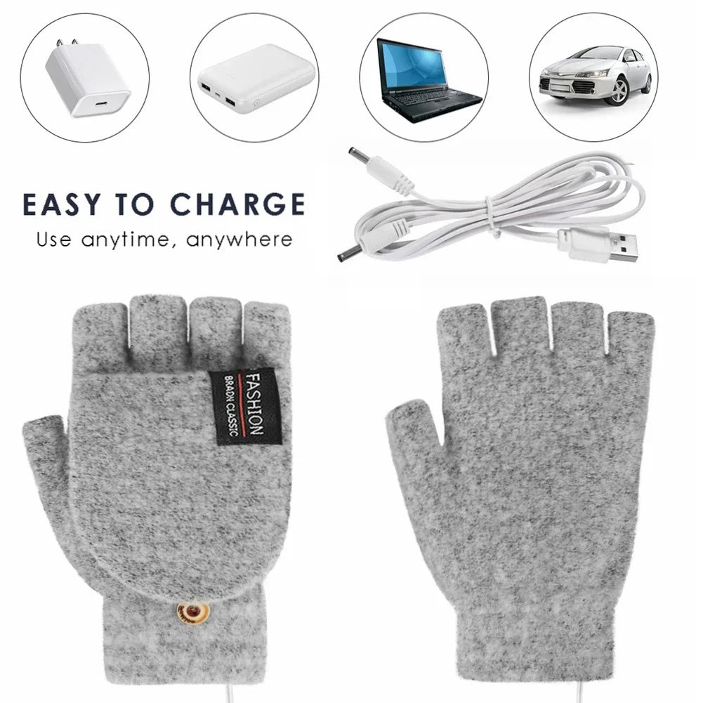 VierraSol | Guantes Calentados con Onda Térmica Recargables por USB