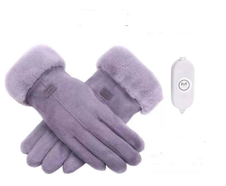 VierraSol | Guantes de Invierno Calentados ThermoTouch – Impermeables con Pantalla Táctil y 3 Niveles de Calor