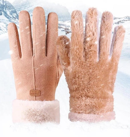 VierraSol | Guantes de Invierno Calentados ThermoTouch – Impermeables con Pantalla Táctil y 3 Niveles de Calor