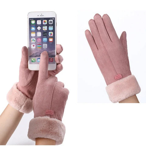 VierraSol | Guantes de Invierno Calentados ThermoTouch – Impermeables con Pantalla Táctil y 3 Niveles de Calor
