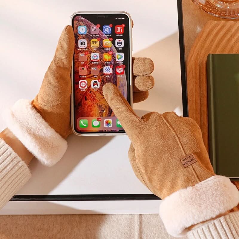 VierraSol | Guantes de Invierno Impermeables con Pantalla Táctil para Climas Fríos