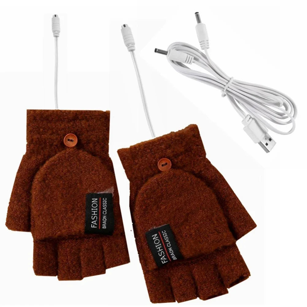 VierraSol | Guantes de Olas Calentados Recargables por USB