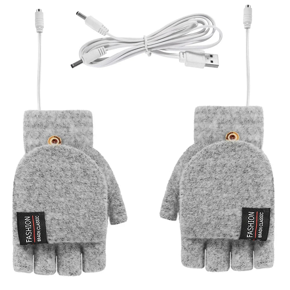 VierraSol | Guantes de Olas Calentados Recargables por USB