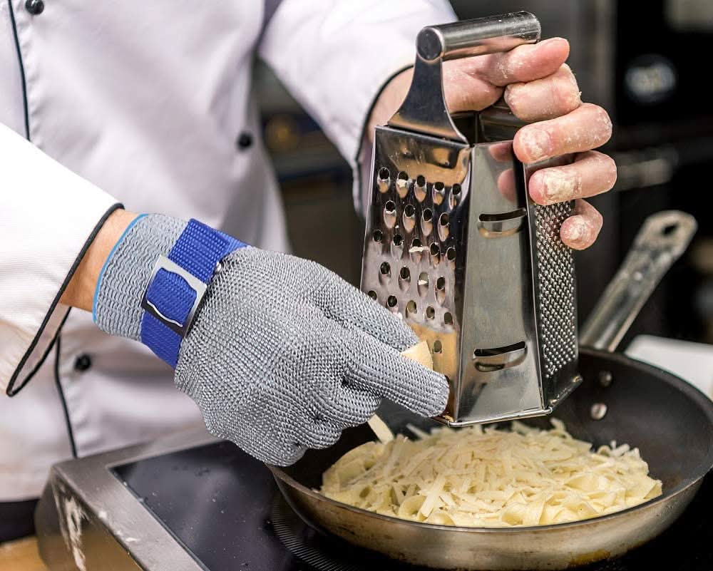 VierraSol | Guantes de Seguridad de Acero Inoxidable con Máxima Resistencia al Corte