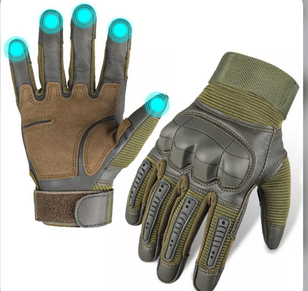 VierraSol | Guantes Tácticos Indestructibles de Protección con Dedos Completos