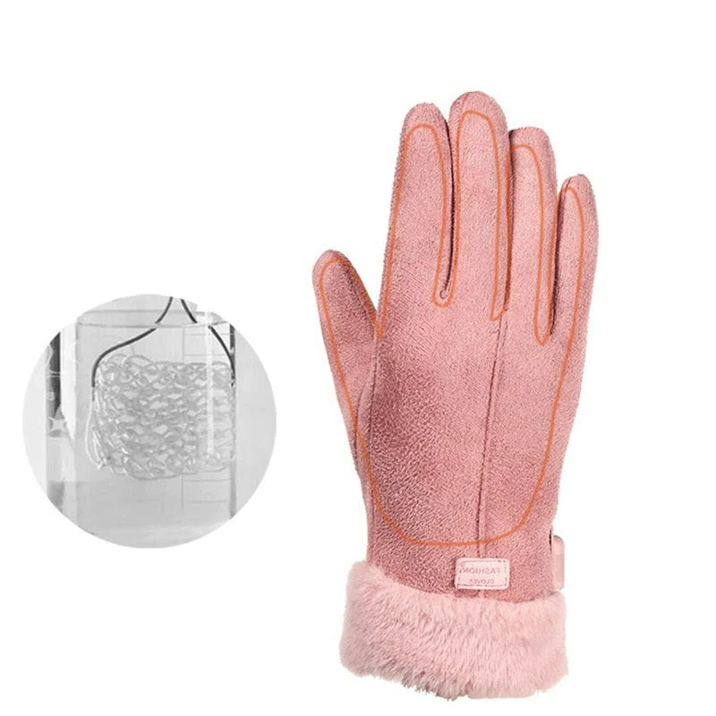 VierraSol | Guantes Táctiles Cálidos de Invierno para Mujeres