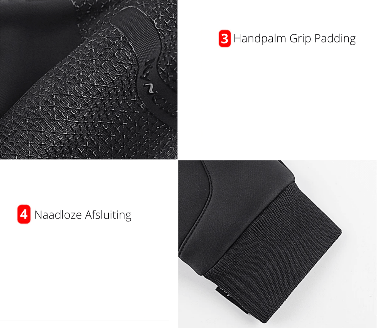 VierraSol | Guantes Touch PRO – Guantes de Invierno Cálidos e Impermeables con Función Táctil