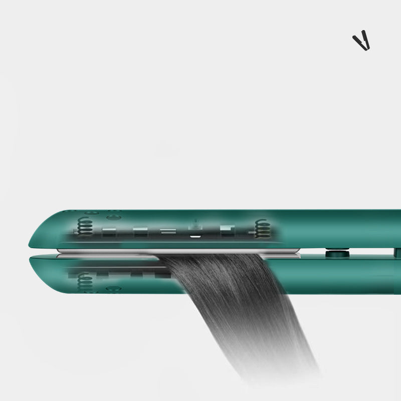 VierraSol | HairFlex – Mini plancha 2 en 1 para rizar y alisar con recubrimiento de cerámica
