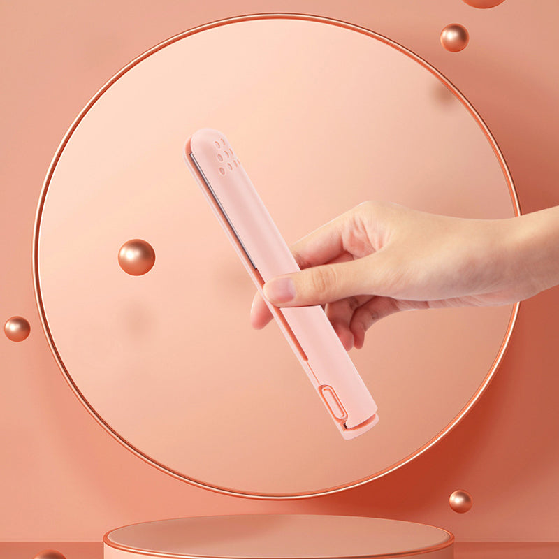 VierraSol | HairFlex – Mini plancha 2 en 1 para rizar y alisar con recubrimiento de cerámica
