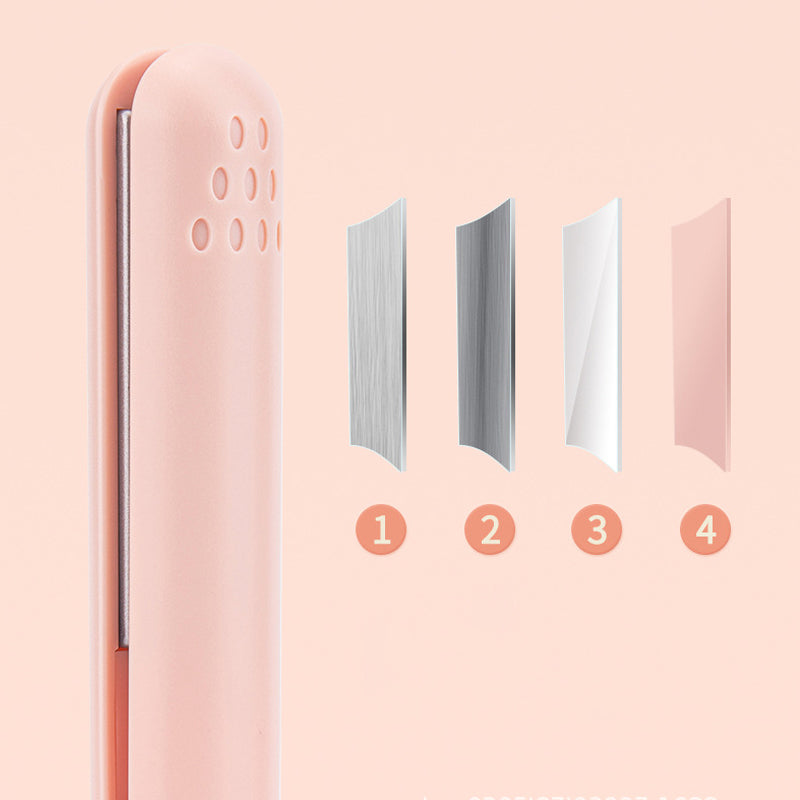 VierraSol | HairFlex – Mini plancha 2 en 1 para rizar y alisar con recubrimiento de cerámica