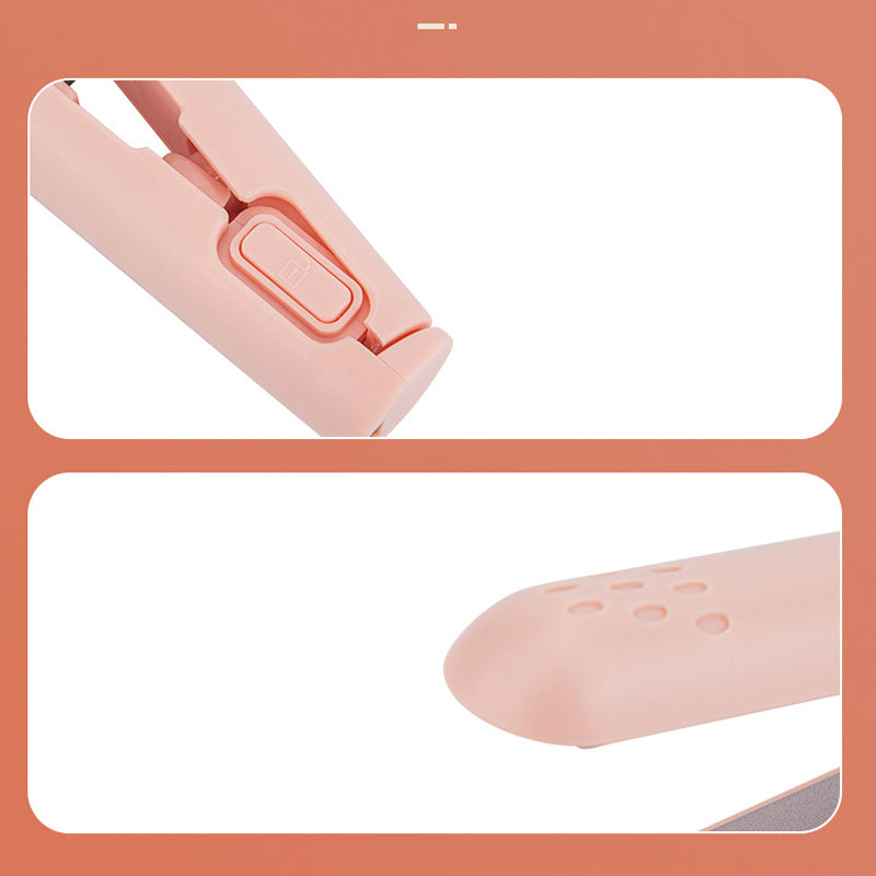 VierraSol | HairFlex – Mini plancha 2 en 1 para rizar y alisar con recubrimiento de cerámica