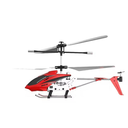 VierraSol | Helicóptero RC 3.5CH irrompible Mini Helicóptero RC con Giroscopio Rojo Carmesí