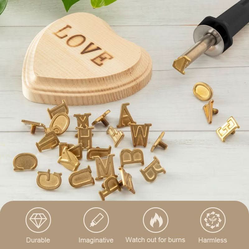 VierraSol | Herramienta de Grabado y Quema de Madera | Temperatura Ajustable | Set de Manualidades DIY | Madera, Cuero y Metal