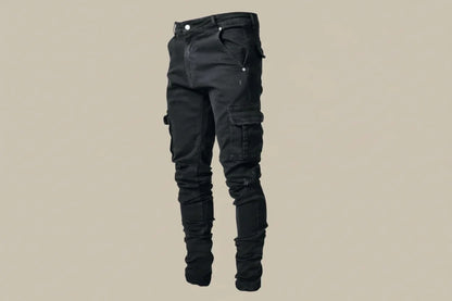 VierraSol | Jeans Cargo Ajustados para Hombre