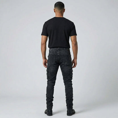 VierraSol | Jeans Cargo Ajustados para Hombre