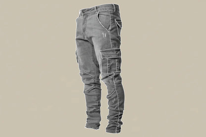 VierraSol | Jeans Cargo Ajustados para Hombre