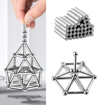 VierraSol | Juego de Bolas y Varillas Magnéticas DIY