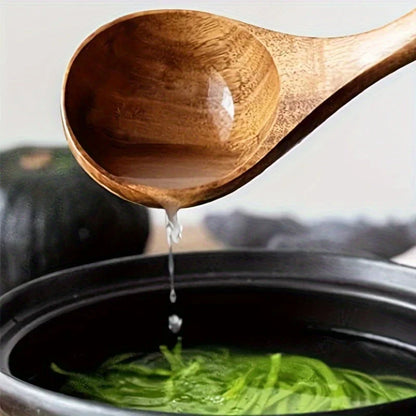 VierraSol | Juego de Cocina Hecho de Madera de Teca Natural