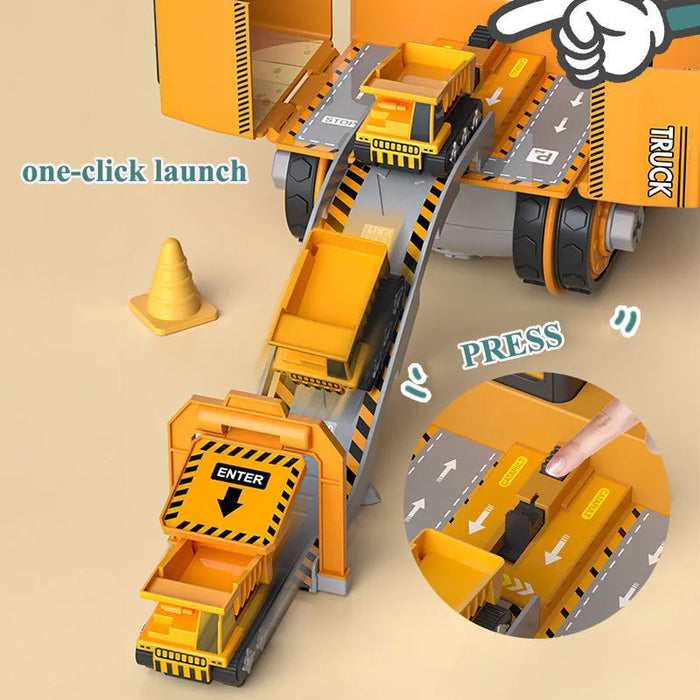 VierraSol | Juego de Juguetes de Vehículos de Construcción para Niños con Herramientas