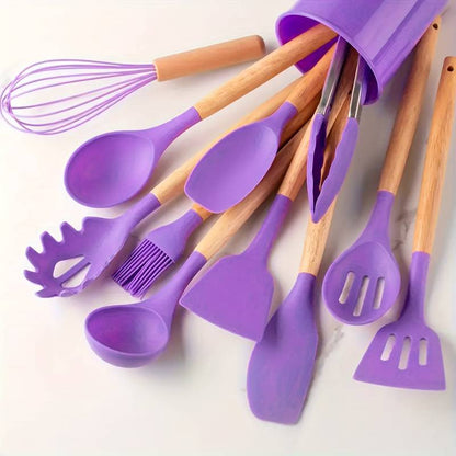 VierraSol | Juego de Utensilios de Cocina Premium de 12 Piezas
