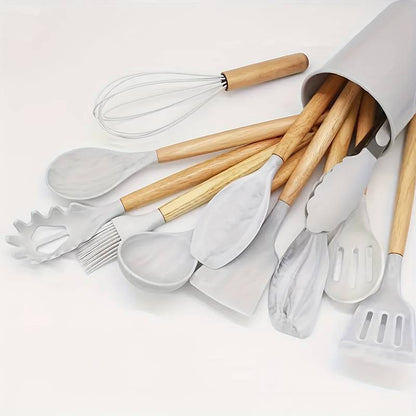 VierraSol | Juego de Utensilios de Cocina Premium de 12 Piezas