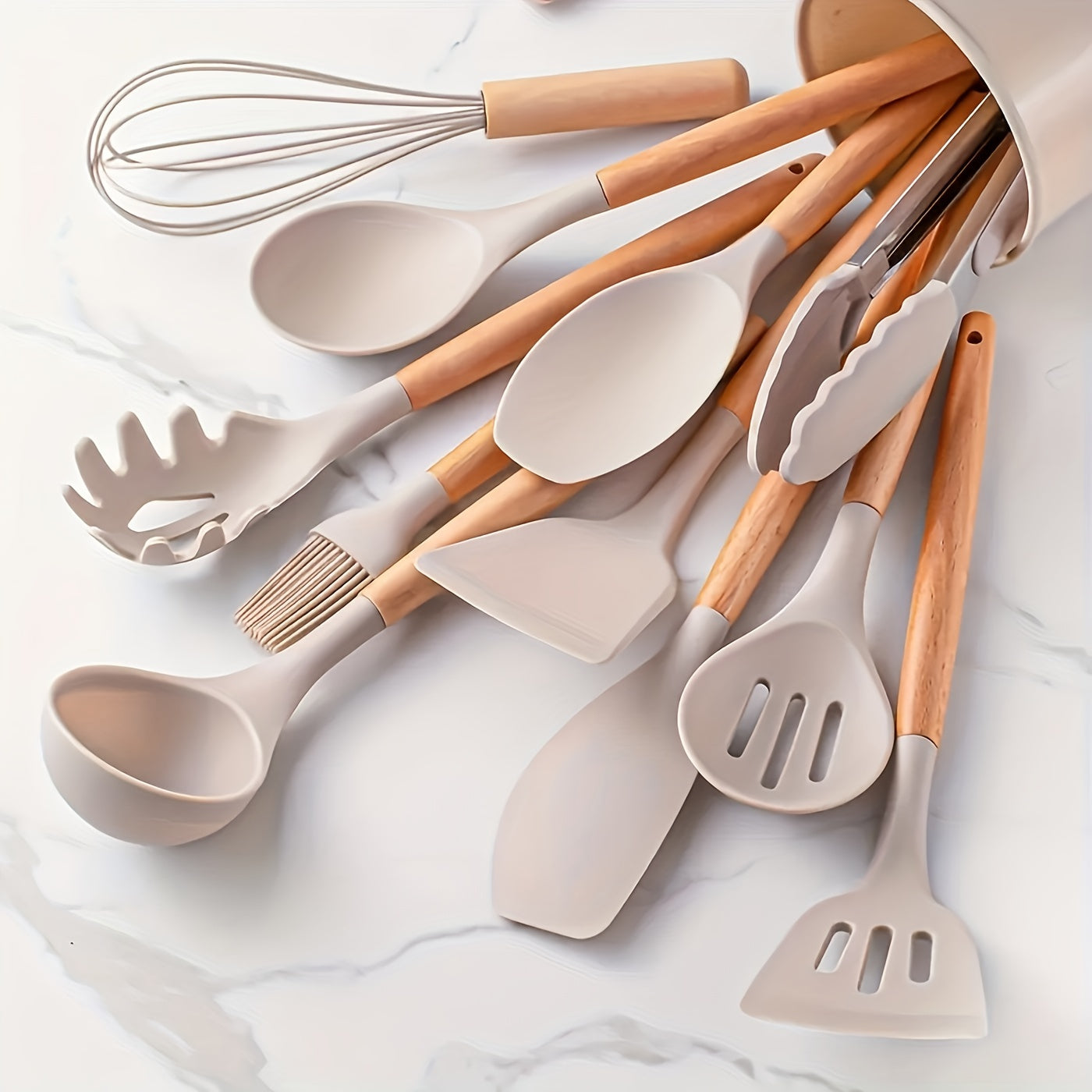 VierraSol | Juego de Utensilios de Cocina Premium de 12 Piezas