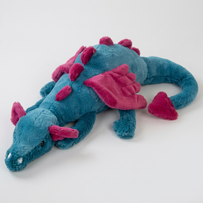 VierraSol | Juguete de Peluche para Niños Dragón con Alas Suaves