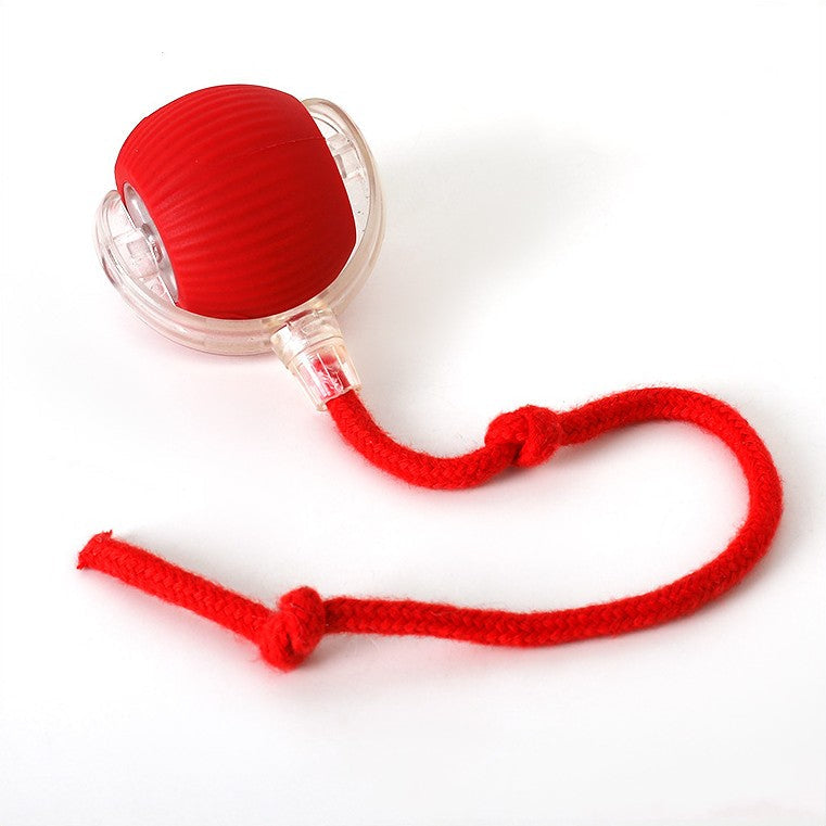 VierraSol | Juguete Interactivo de Bola Rodante con Cola para Perros