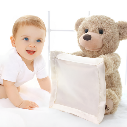 VierraSol | Juguete Interactivo de Osito Peek-A-Boo para Bebés