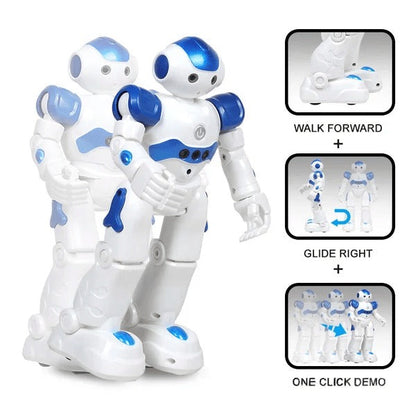 VierraSol | Juguete Robot Inteligente para Niños | Robot de Aprendizaje Interactivo ThinkBot | Control por Gestos | Baile y Conversación | Recargable
