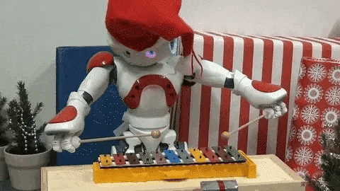 VierraSol | Juguete Robot Inteligente para Niños | Robot de Aprendizaje Interactivo ThinkBot | Control por Gestos | Baile y Conversación | Recargable