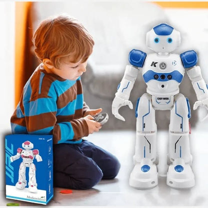 VierraSol | Juguete Robot Inteligente para Niños | Robot de Aprendizaje Interactivo ThinkBot | Control por Gestos | Baile y Conversación | Recargable