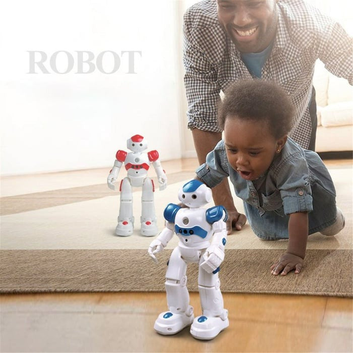 VierraSol | Juguete Robot Inteligente para Niños | Robot de Aprendizaje Interactivo ThinkBot | Control por Gestos | Baile y Conversación | Recargable