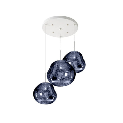 VierraSol | Lámpara Colgante de Múltiples Brazos | Diseño Escultural Melt