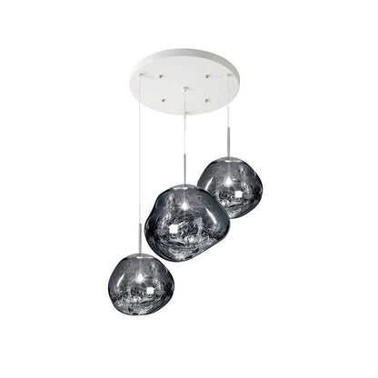 VierraSol | Lámpara Colgante de Múltiples Brazos | Diseño Escultural Melt