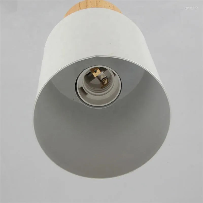 VierraSol | Lámpara Colgante de Metal y Madera | Diseño Industrial Moderno