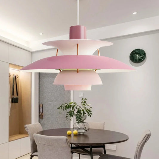 VierraSol | Lámpara Colgante en Forma de Paraguas | Diseño Escandinavo Brillante