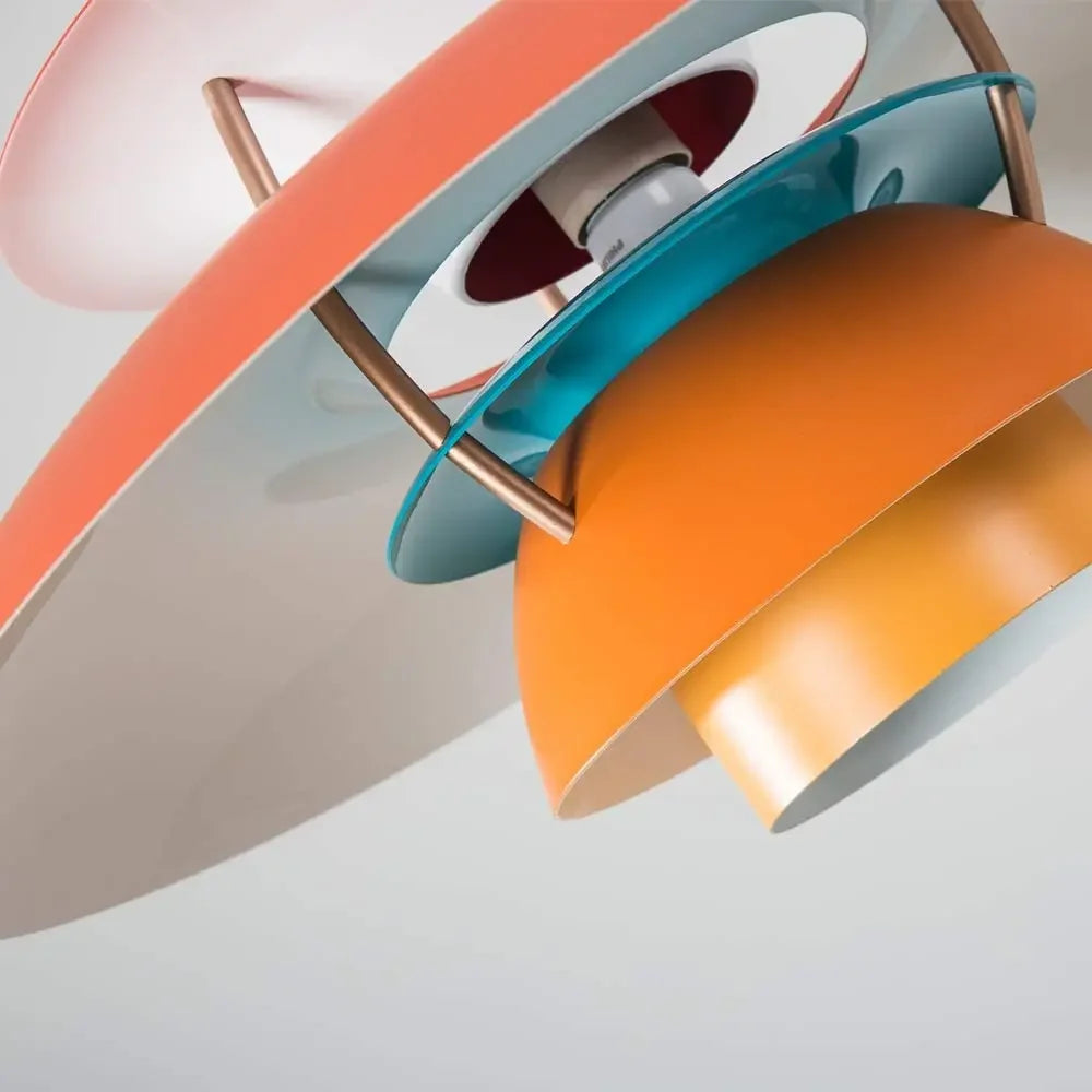 VierraSol | Lámpara Colgante en Forma de Paraguas | Diseño Escandinavo Brillante