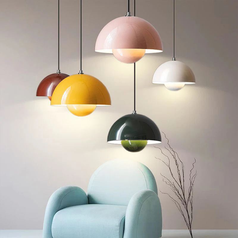 VierraSol | Lámpara Colgante LED AuraLuxe | Diseño Moderno | Luz Ambiental Regulable | Iluminación Elegante para Comedor y Sala de Estar