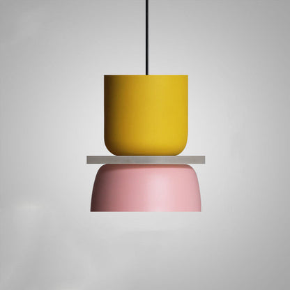 VierraSol | Lámpara Colgante LED Macaron | Diseño de Color Escandinavo